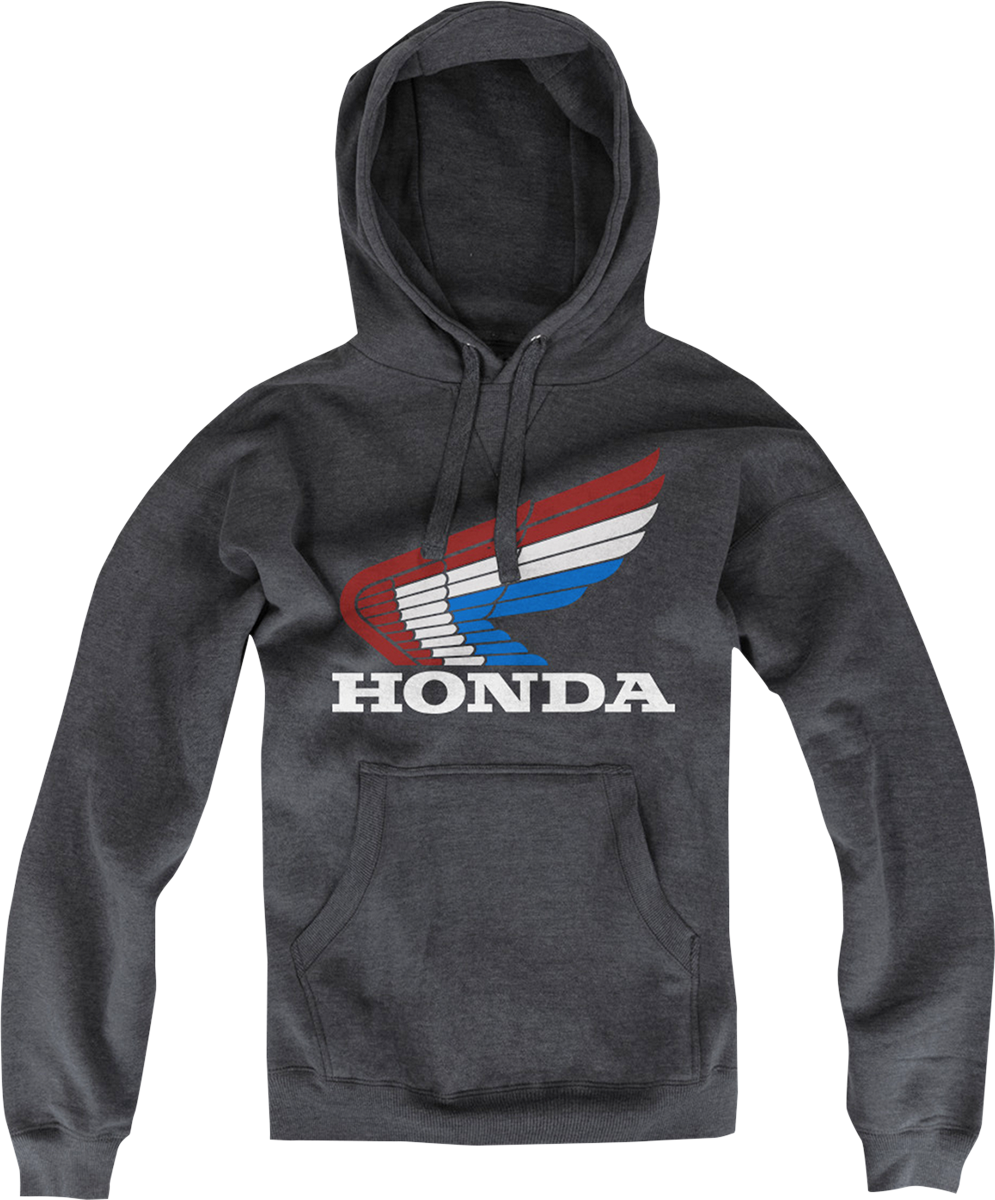 HONDA APPAREL Honda Vintage Wing Hoodie - Black - 2XL NP21S-S1835-2X