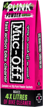 MUC-OFF USA Punk Powder Concentrated Cleaner Refill Pack - 4 Pack 20561 - Cycle City Outdoors