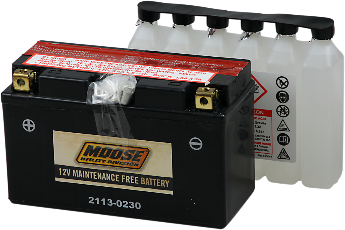 MOOSE UTILITY AGM Battery - YT7B-BS MT7B-BS