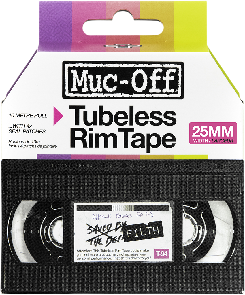 MUC-OFF USA Rim Tape - 10 m x 25 mm 20070 - Cycle City Outdoors