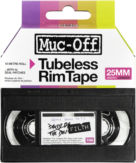 MUC-OFF USA Rim Tape - 10 m x 25 mm 20070 - Cycle City Outdoors