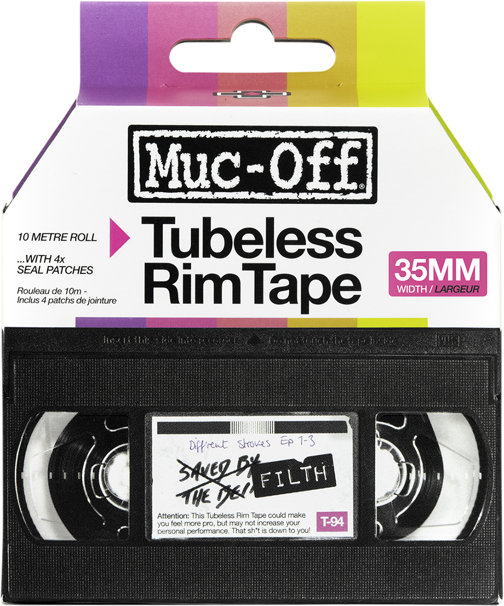 MUC-OFF USA Rim Tape - 10 m x 35 mm 20073 - Cycle City Outdoors