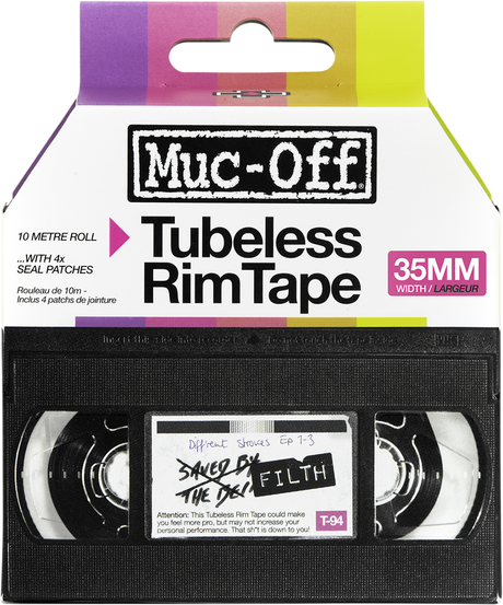 MUC-OFF USA Rim Tape - 10 m x 35 mm 20073 - Cycle City Outdoors