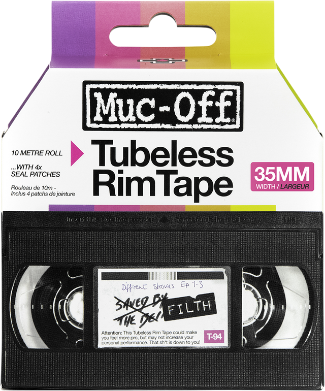 MUC-OFF USA Rim Tape - 10 m x 35 mm 20073 - Cycle City Outdoors