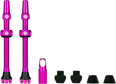 MUC-OFF USA Tubeless Valve Stems - Pink 20427 - Cycle City Outdoors