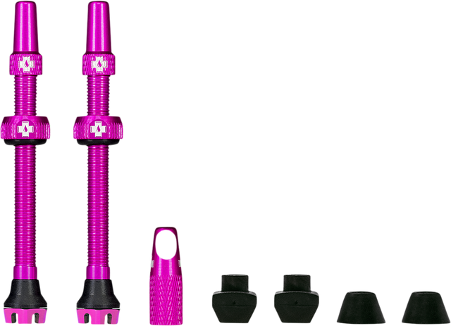 MUC-OFF USA Tubeless Valve Stems - Pink 20427 - Cycle City Outdoors