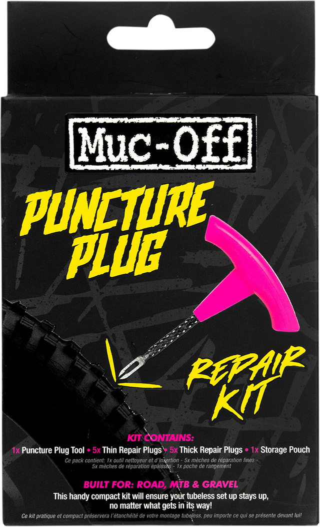 MUC-OFF USA Puncture Plug Repair Kit - Tubeless 20131 - Cycle City Outdoors