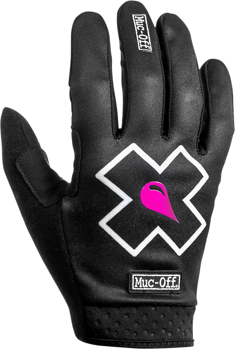 MUC-OFF USA MTB/MX Rider Gloves - Black - Small 20109 - Cycle City Outdoors