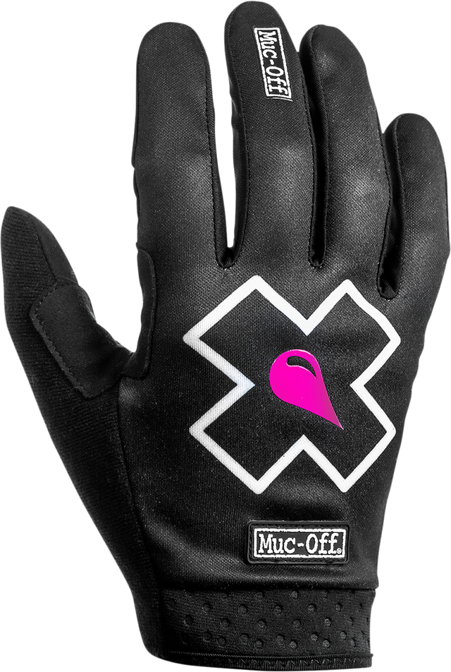 MUC-OFF USA MTB/MX Rider Gloves - Black - Small 20109 - Cycle City Outdoors