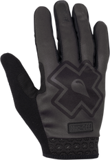 MUC-OFF USA MTB/MX Rider Gloves - Gray - Small 20495 - Cycle City Outdoors