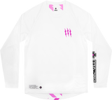 MUC-OFF USA Riders Long-Sleeve Jersey - White - XS 20486 - Cycle City Outdoors