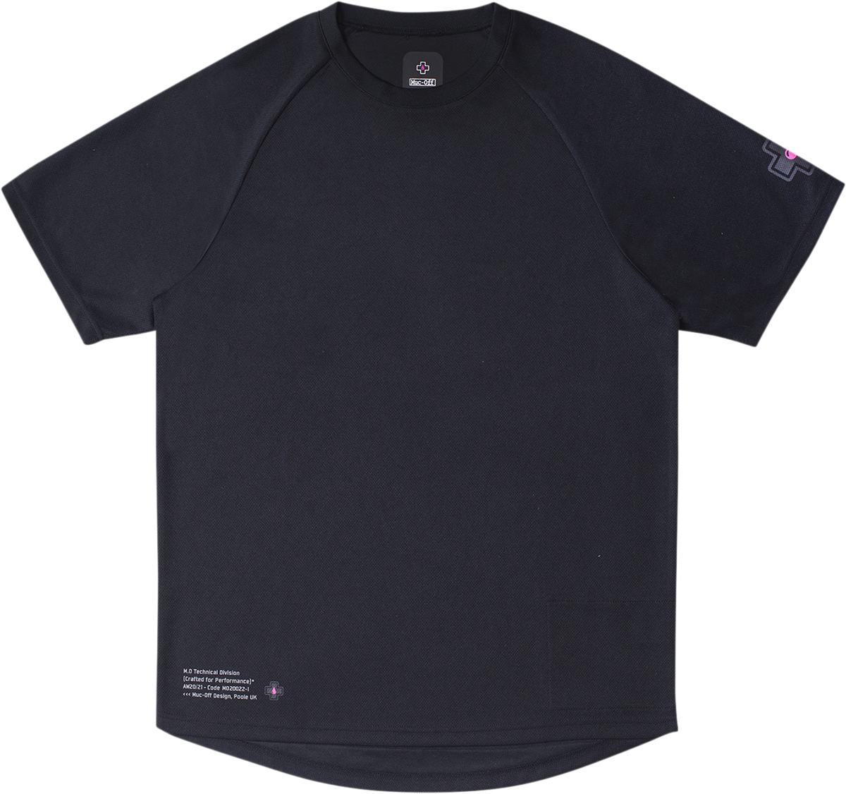 MUC-OFF USA Riders Short-Sleeve Jersey - Black - Small 20359 - Cycle City Outdoors