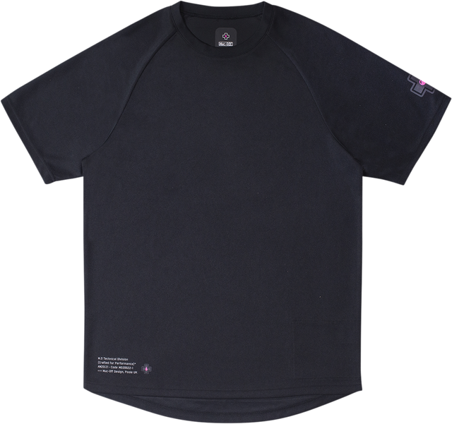 MUC-OFF USA Riders Short-Sleeve Jersey - Black - Small 20359 - Cycle City Outdoors