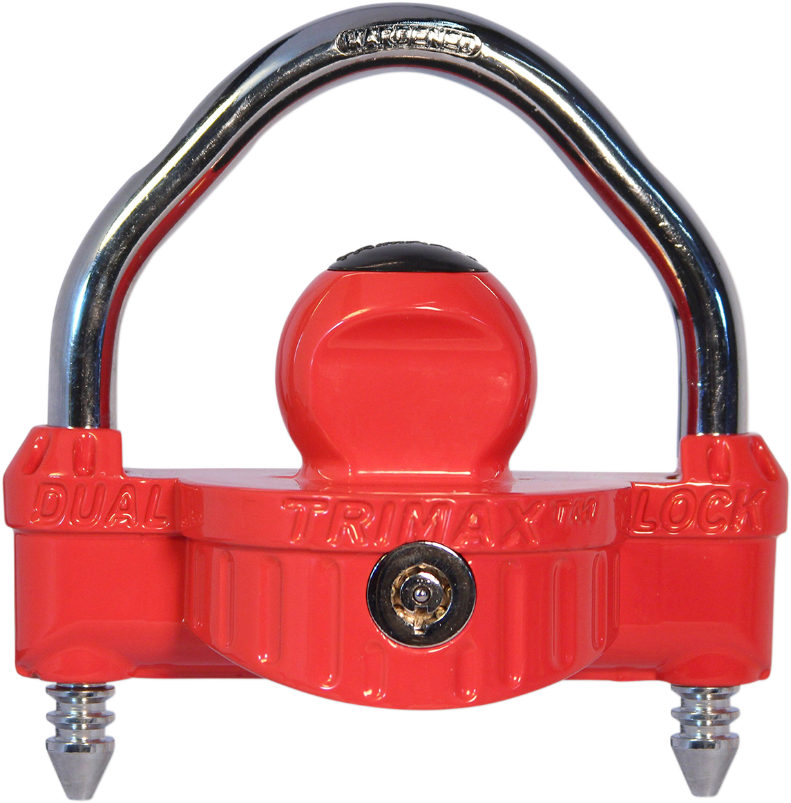 TRIMAX Coupler Lock - Red - 2 Key UMAX25D - Cycle City Outdoors