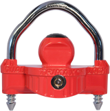 TRIMAX Coupler Lock - Red - 2 Key UMAX25D - Cycle City Outdoors