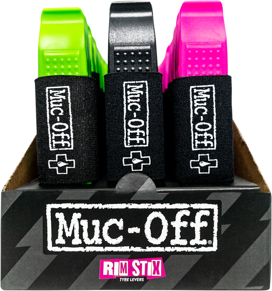 MUC-OFF USA Rim Stix Tire Levers - 24 Pc. Display 20139 - Cycle City Outdoors