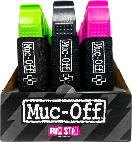 MUC-OFF USA Rim Stix Tire Levers - 24 Pc. Display 20139 - Cycle City Outdoors