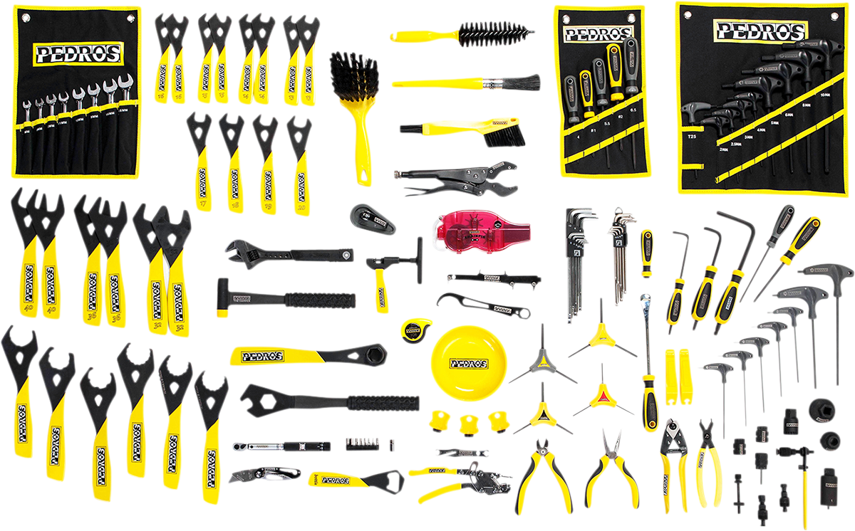 PEDRO'S Bench Tool Set - Master - 121 Piece 6450676 - Cycle City Outdoors