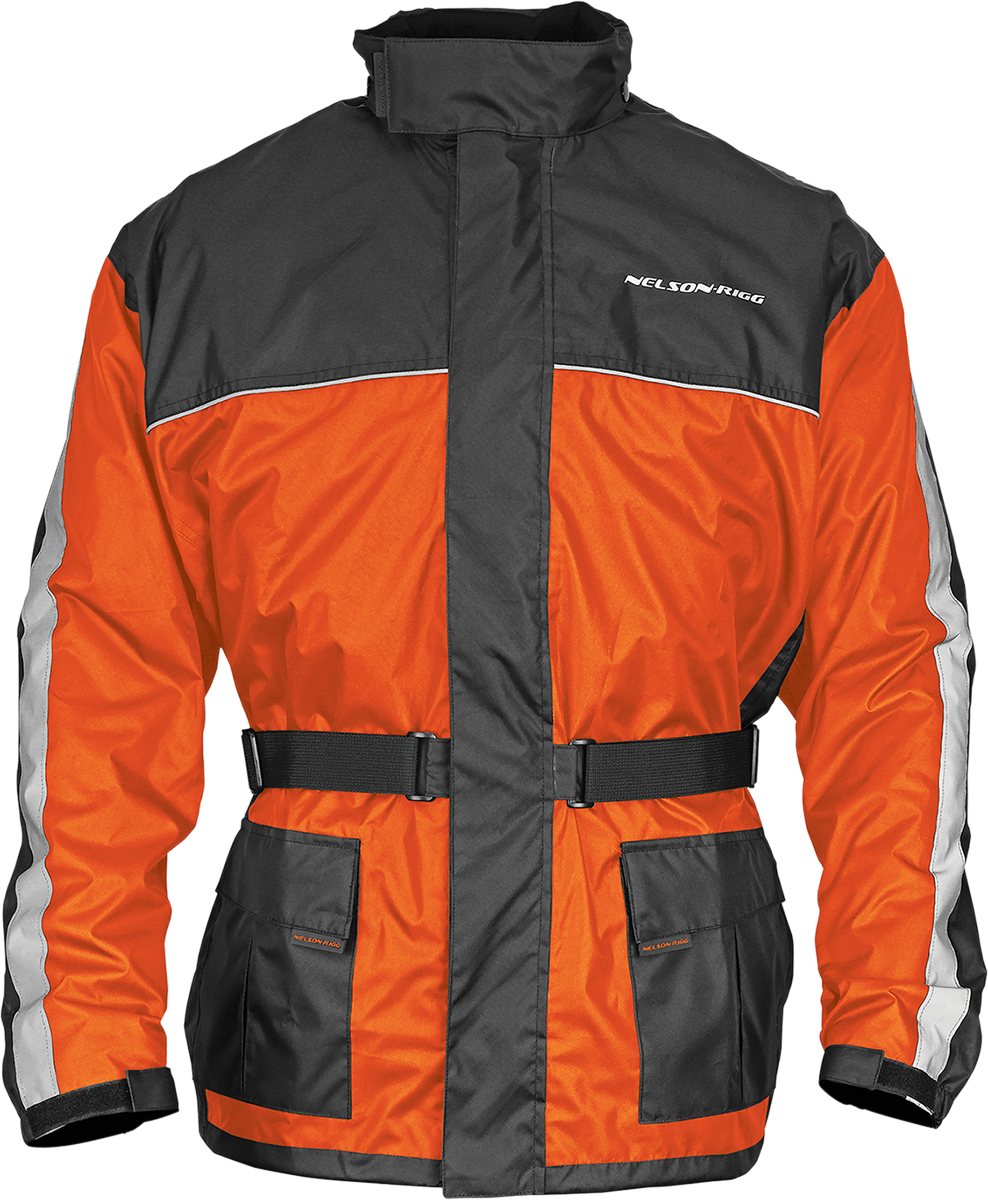 NELSON RIGG Solo Storm Jacket - Hi-Vis/Black - M SSJ-ORG-02-MD