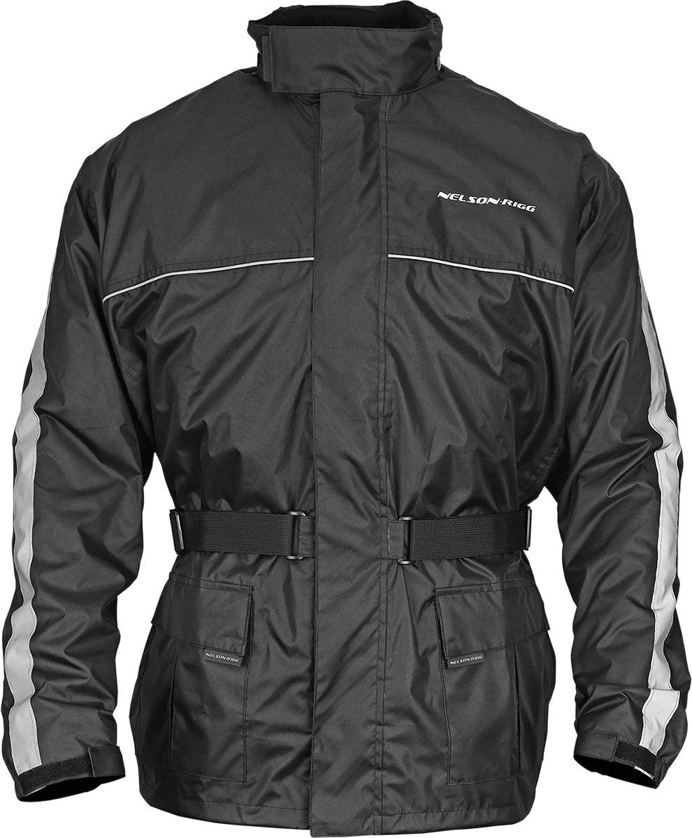 NELSON RIGG Solo Storm Jacket - Black - XL SSJ-BLK-04-XL