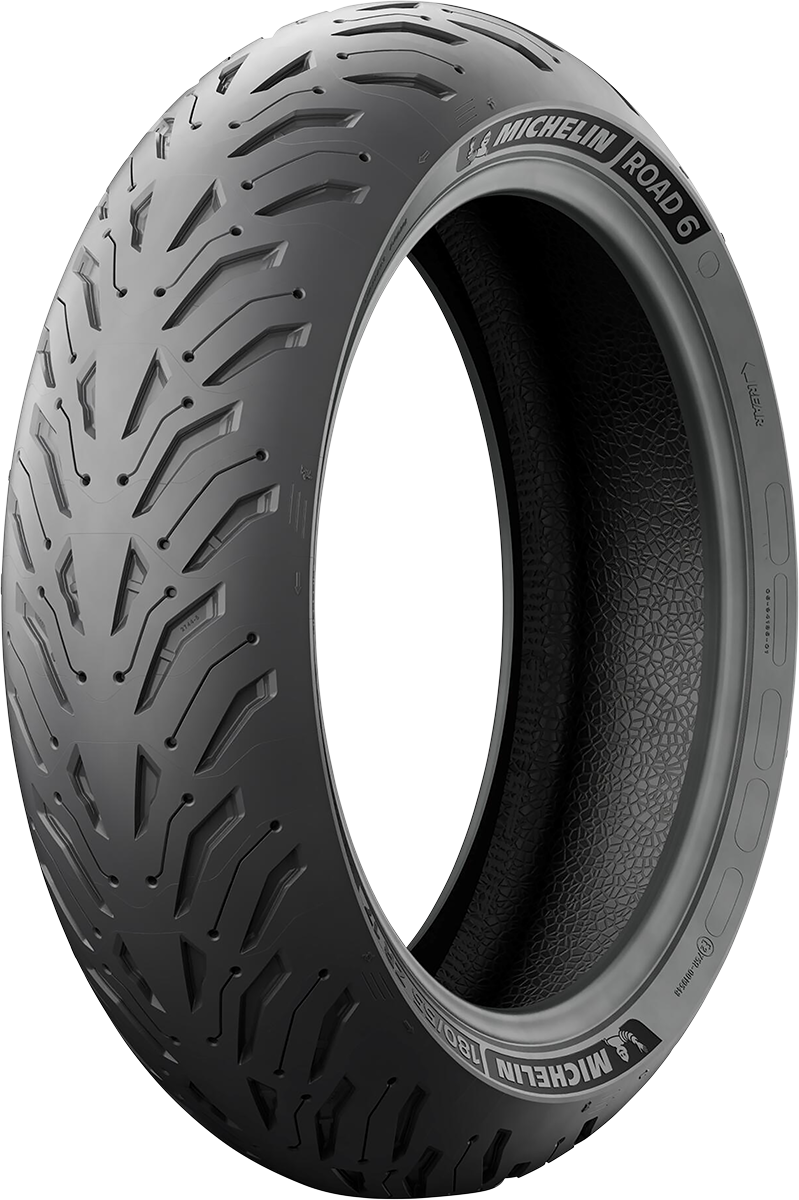 MICHELIN Tire - Road 6 - Rear - 180/55ZR17 - (73W) 89542 - Cycle City Outdoors