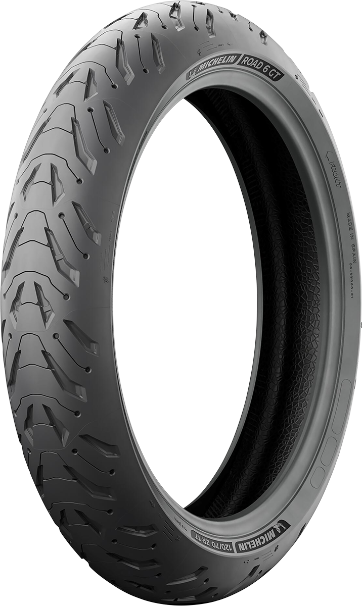 MICHELIN Tire - Road 6 GT - Front - 120/70ZR17 - (58W) 44614 - Cycle City Outdoors