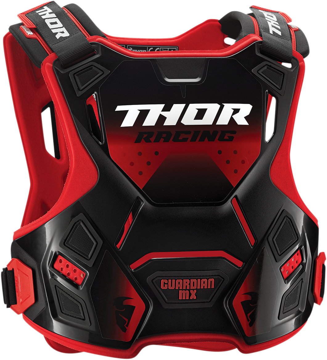 Thor Youth Guardian MX Roost Guard - Red/Black - S/M 2701-0857 - Cycle City Outdoors