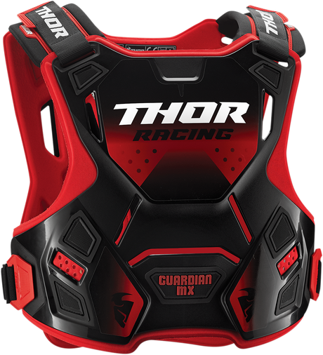 Thor Youth Guardian MX Roost Guard - Red/Black - S/M 2701-0857 - Cycle City Outdoors