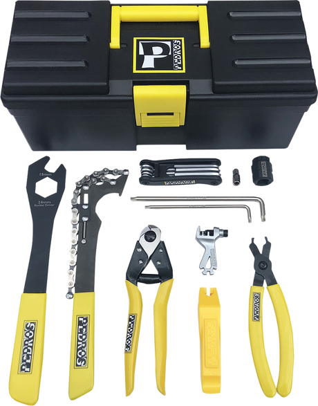 PEDRO'S Bench Tool Set - Starter - 11 Piece with Box 6450620 - Cycle City Outdoors