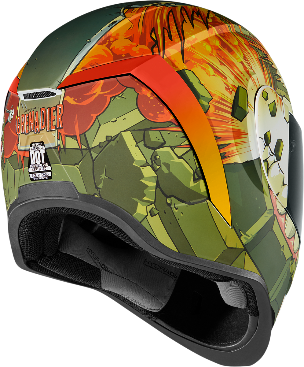 ICON Airform* Helmet - Grenadier - Green - XL 0101-14745