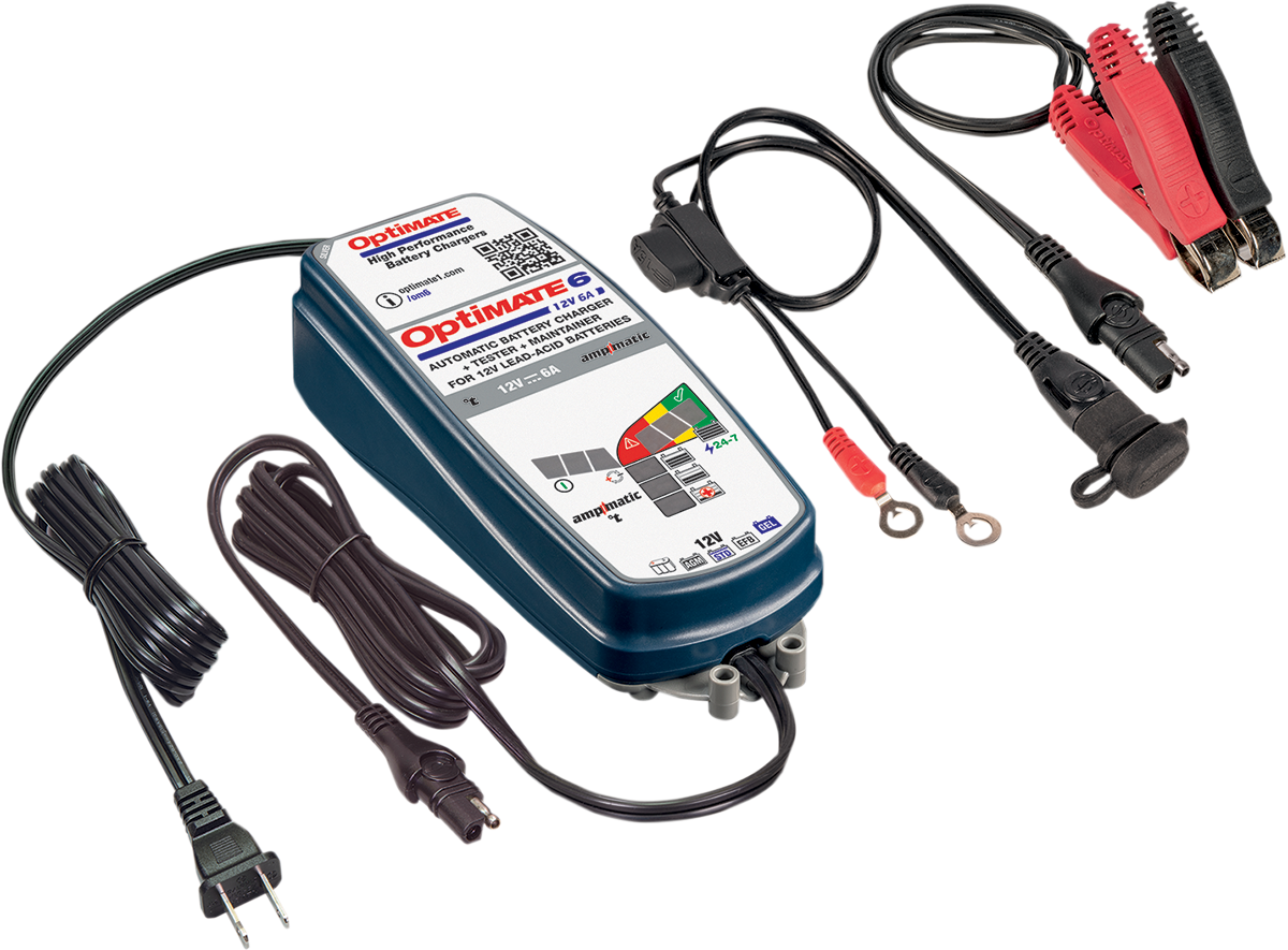 TECMATE Optimate 6 Battery Charger/Maintainer TM361