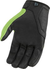 ICON Hooligan* CE Gloves - Green - Medium 3301-4367