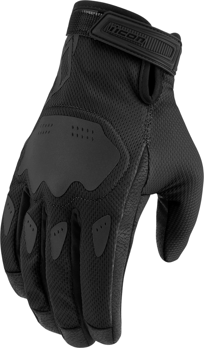 ICON Women's Hooligan* CE Gloves - Black - Medium 3302-0845