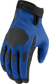 ICON Hooligan* CE Gloves - Blue - 2XL 3301-4364