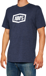 100% Icon T-Shirt - Navy - Small 20000-00045