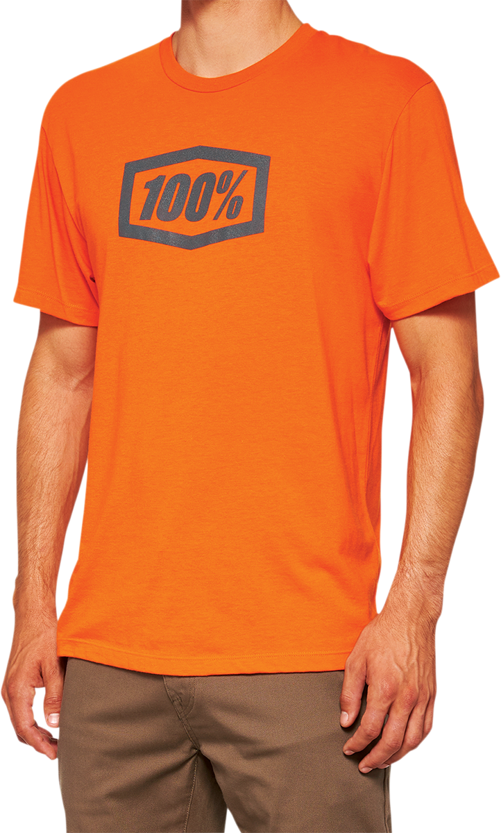 100% Icon T-Shirt - Orange - 2XL 20000-00044