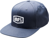 100% Icon Snapback Hat - Heather Charcoal - One Size 20044-00003