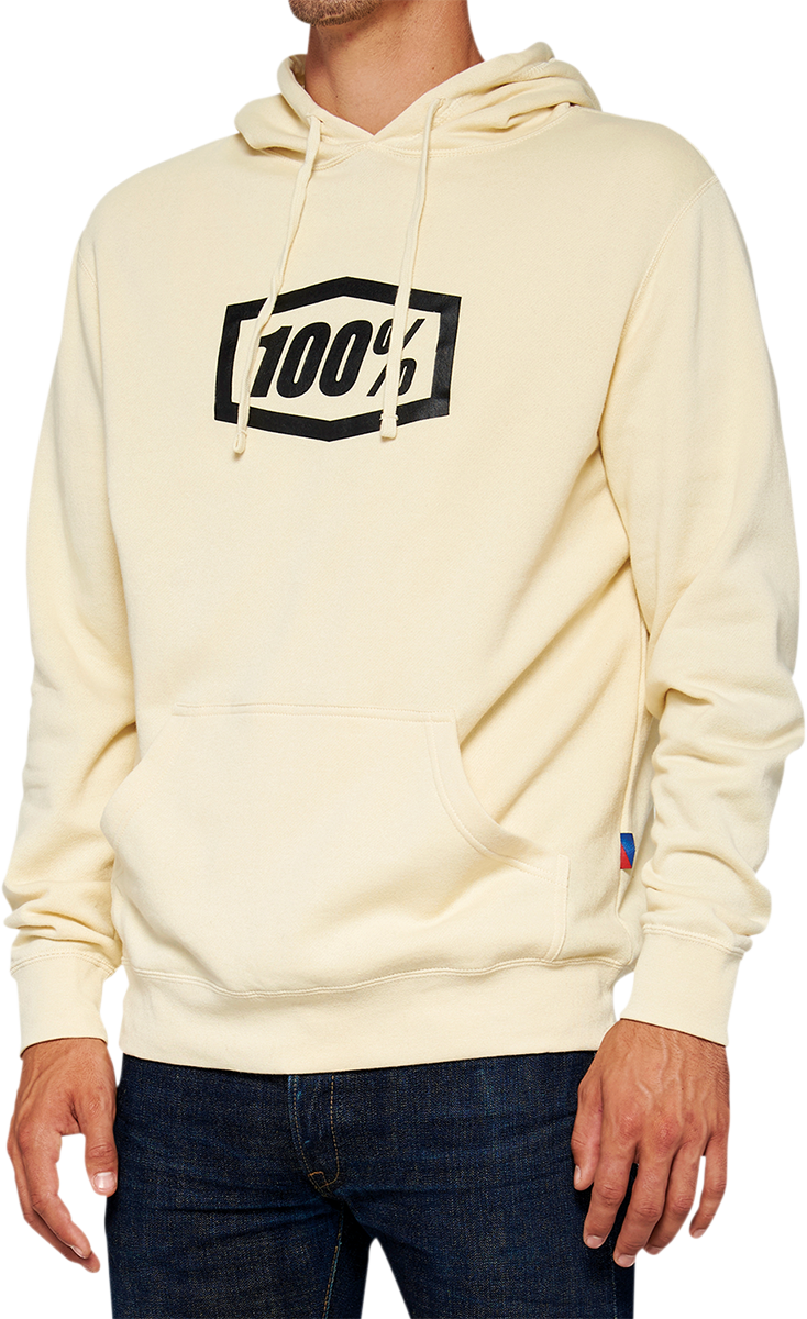 100% Icon Pullover Hoodie - Chalk - 2XL 20029-00009