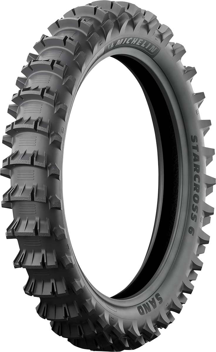 MICHELIN Tire - StarCross 6 Mud - Rear - 110/90-19 - 62M 76392