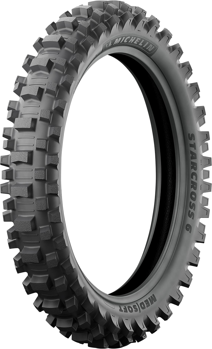 MICHELIN Tire - StarCross 6 Medium Soft - Rear - 100/90-19 - 57M 53769