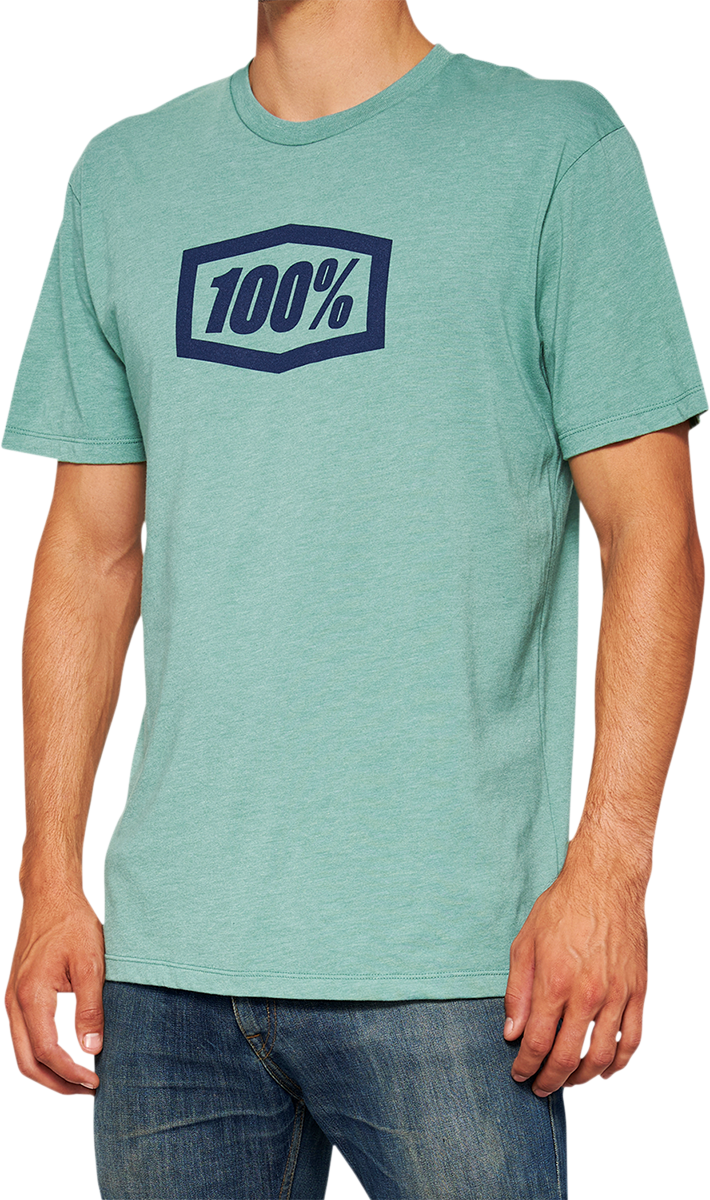 100% Icon T-Shirt - Blue - Small 20000-00035