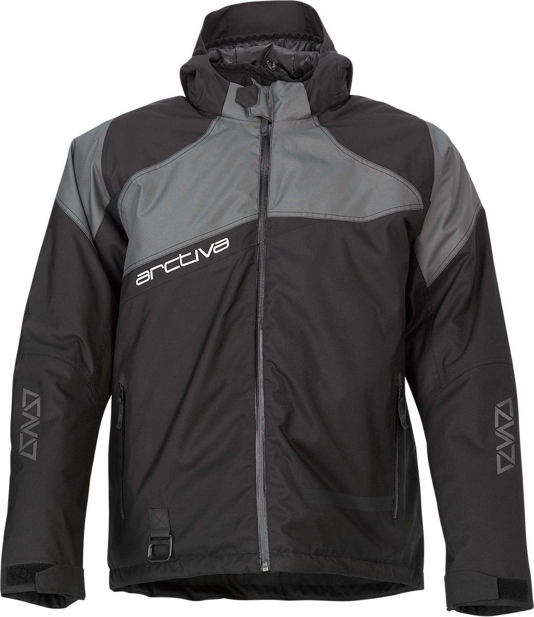 ARCTIVA Pivot 5 Hooded Jacket - Black/Gray - Small 3120-2054