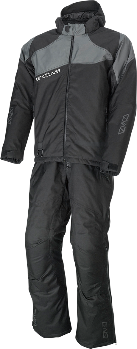 ARCTIVA Pivot 5 Hooded Jacket - Black/Gray - Large 3120-2056