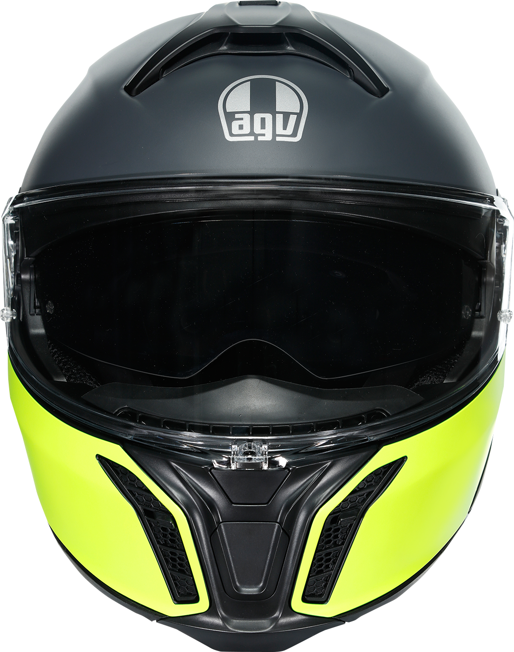 AGV Tourmodular Helmet - Balance - Black/Yellow Fluo/Gray - Medium 211251F2OY00112