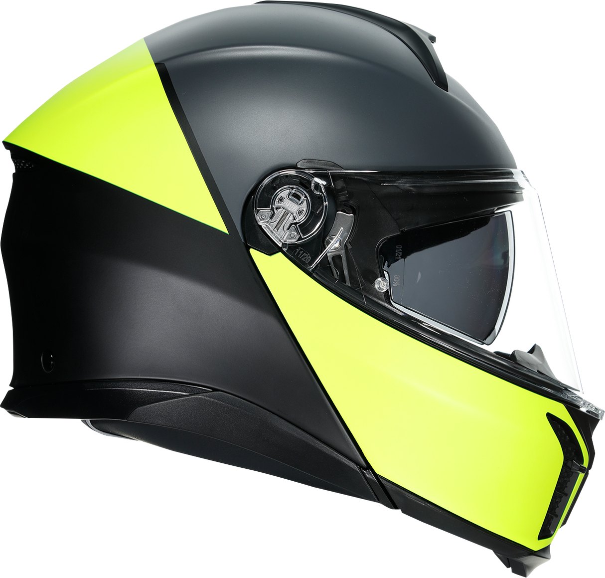 AGV Tourmodular Helmet - Balance - Black/Yellow Fluo/Gray - Medium 211251F2OY00112