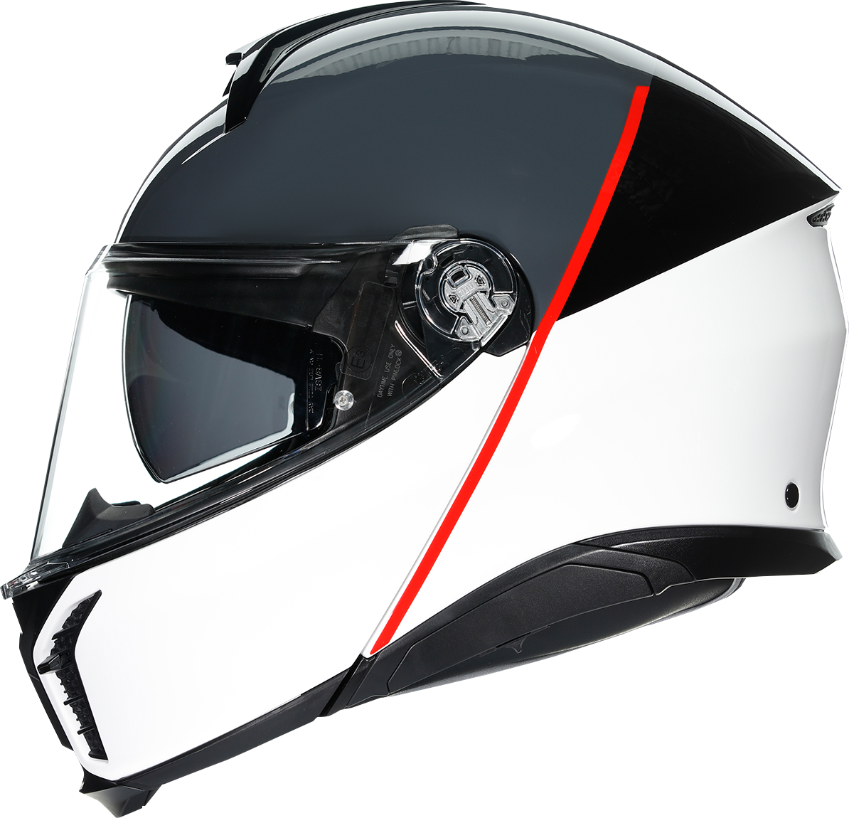 AGV Tourmodular Helmet - Balance - White/Gray/Red - Medium 211251F2OY00212