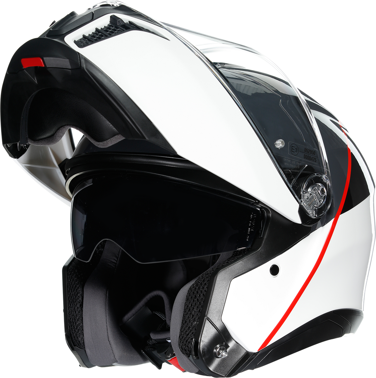 AGV Tourmodular Helmet - Balance - White/Gray/Red - XL 211251F2OY00215