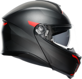 AGV Tourmodular Helmet - Frequency - Matte Gunmetal/Red - 2XL 211251F2OY00516