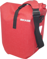 BIKASE Reggie 2 Bag - Pannier - Red 2039R - Cycle City Outdoors