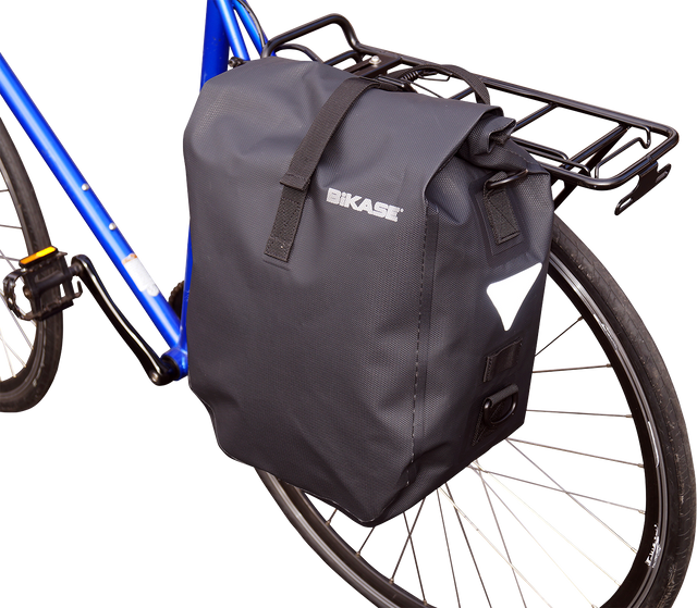 BIKASE Reggie 2 Bag - Pannier - Black 2039 - Cycle City Outdoors